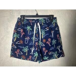 Chubbies “The‎ Neon Lights” S 5.5” Inseam Swim Trunks Size Medium